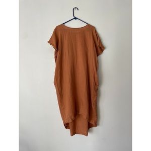 Flow-y ‘Black Crane’ Tunic Dress